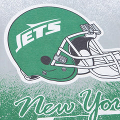 New York Jets Team Burst Vintage Logo T-Shirt - White on sale