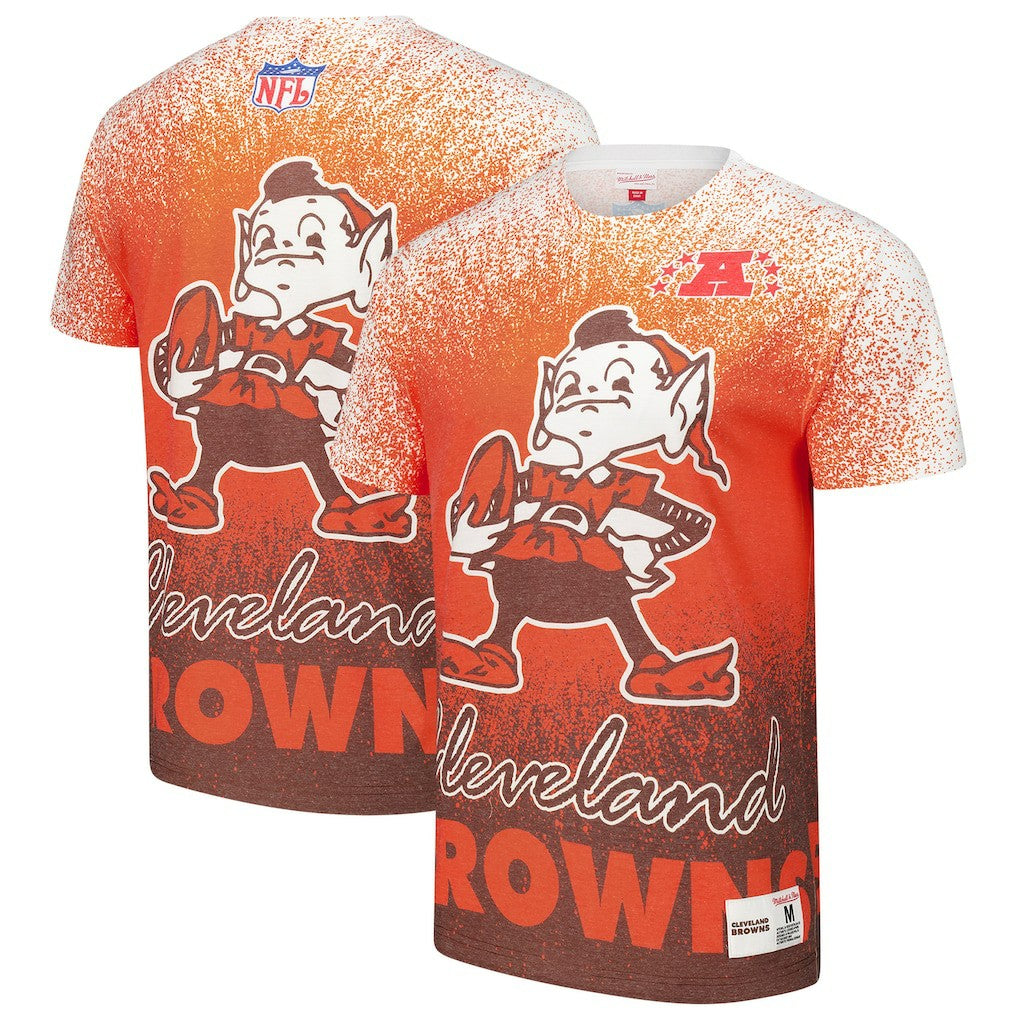 Cleveland Browns Team Burst Vintage Logo T-Shirt - White online