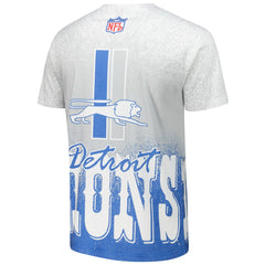 Detroit Lions Team Burst Vintage Logo T-Shirt - White sale