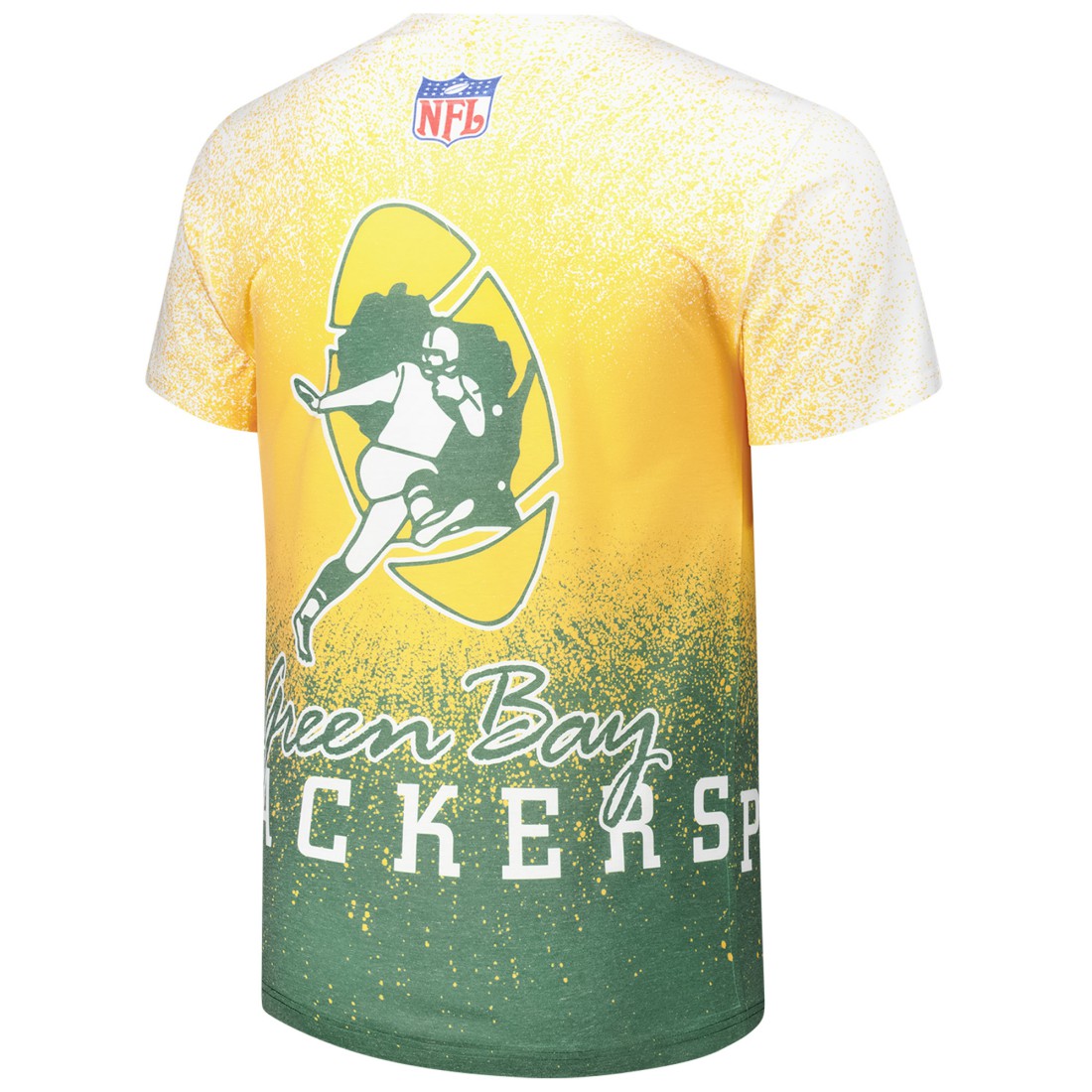 Green Bay Packers Team Burst Vintage Logo T-Shirt - White outlet