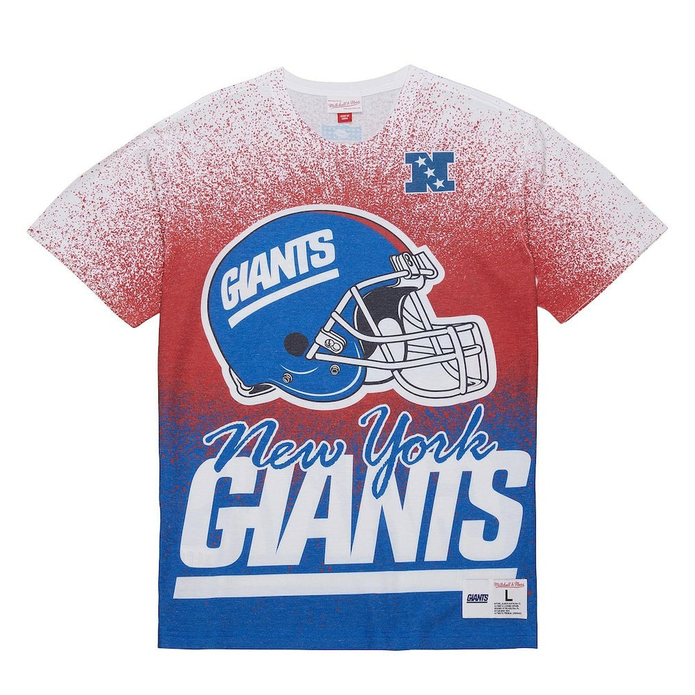 New York Giants Team Burst Vintage Logo T-Shirt - White outlet