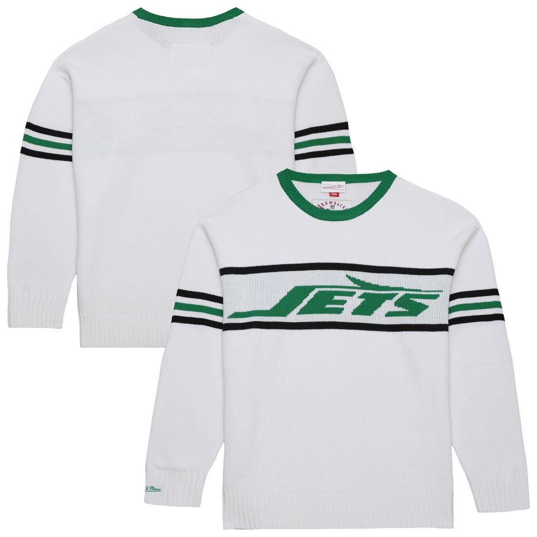 New York Jets Throwback 1984 Pullover Sweater - White online