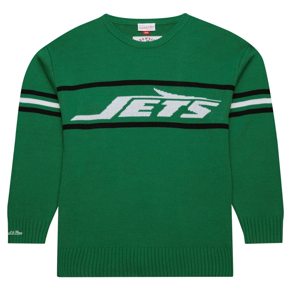 New York Jets Throwback 1984 Pullover Sweater - Green sale