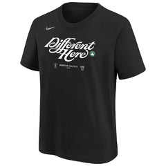 Boston Celtics Unisex 2024 NBA Playoffs Mantra T-Shirt - Black | Nike outlet