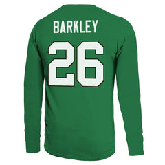 Saquon Barkley Philadelphia Eagles Majestic Threads Name & Number Long Sleeve T-Shirt - Kelly Green discount