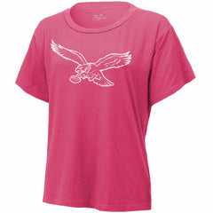Saquon Barkley Philadelphia Eagles Majestic Threads Women's Name & Number T-Shirt - Pink on sale