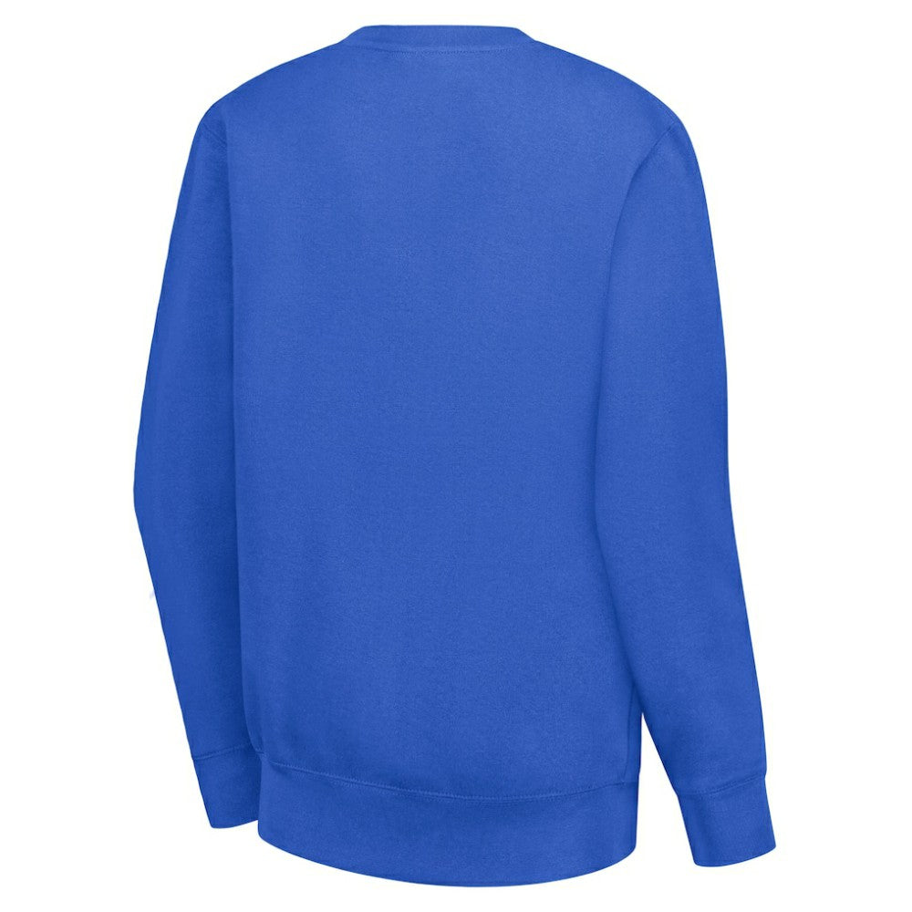 New York Rangers G-III 4Her by Carl Banks Women's Lots Of Love Team Logo Graphic Pullover Sweatshirt Blue