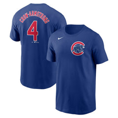 Pete Crow-Armstrong Chicago Cubs Fuse Name & Number T-Shirt - Royal | Nike