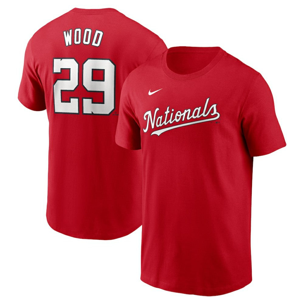 James Wood Washington Nationals Fuse Name & Number T-Shirt - Red | Nike