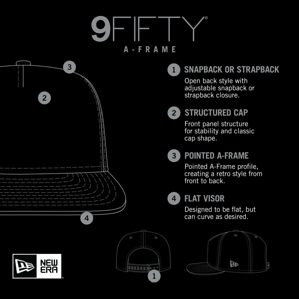 Phoenix Suns Dip-Dye 9FIFTY A-Frame Trucker Snapback Hat - White/Purple | New Era online