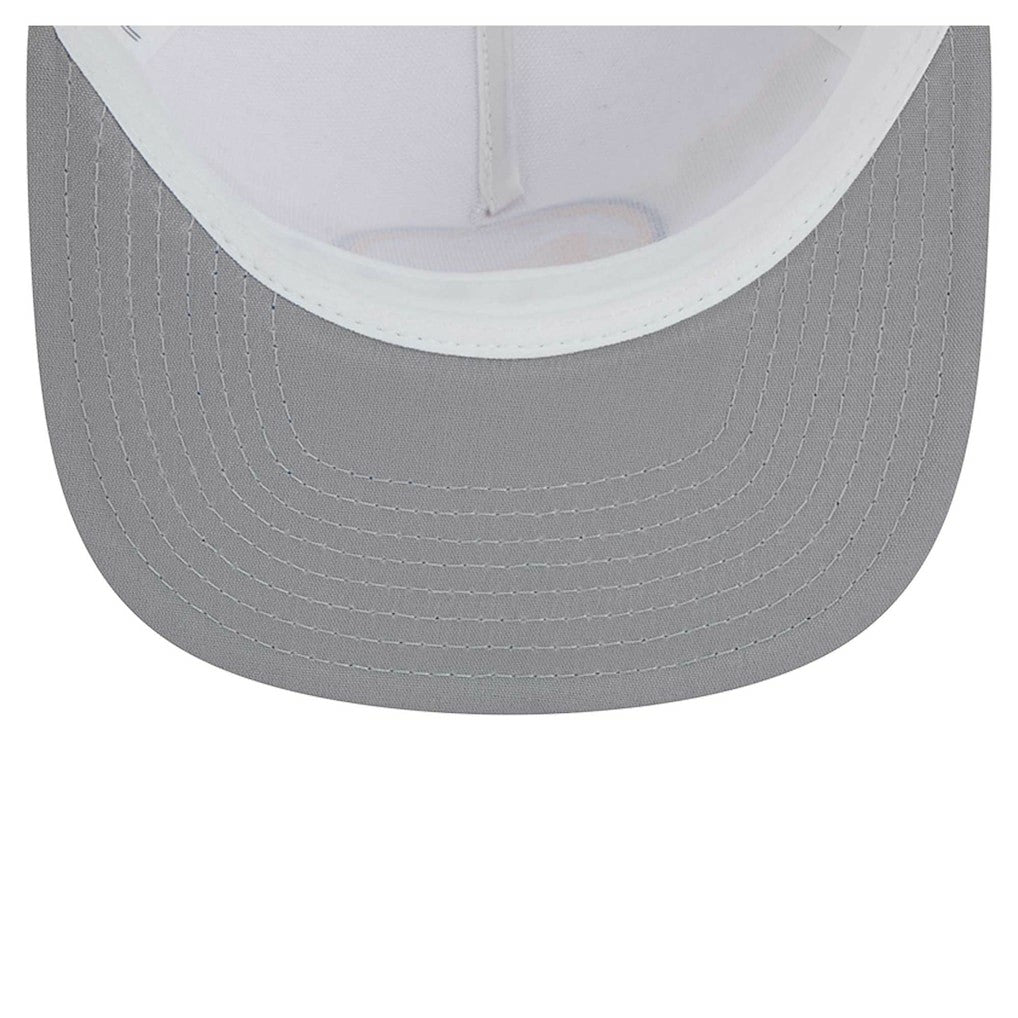 Golden State Warriors Dip-Dye 9FIFTY A-Frame Trucker Snapback Hat sale - White/Royal | New Era for sale