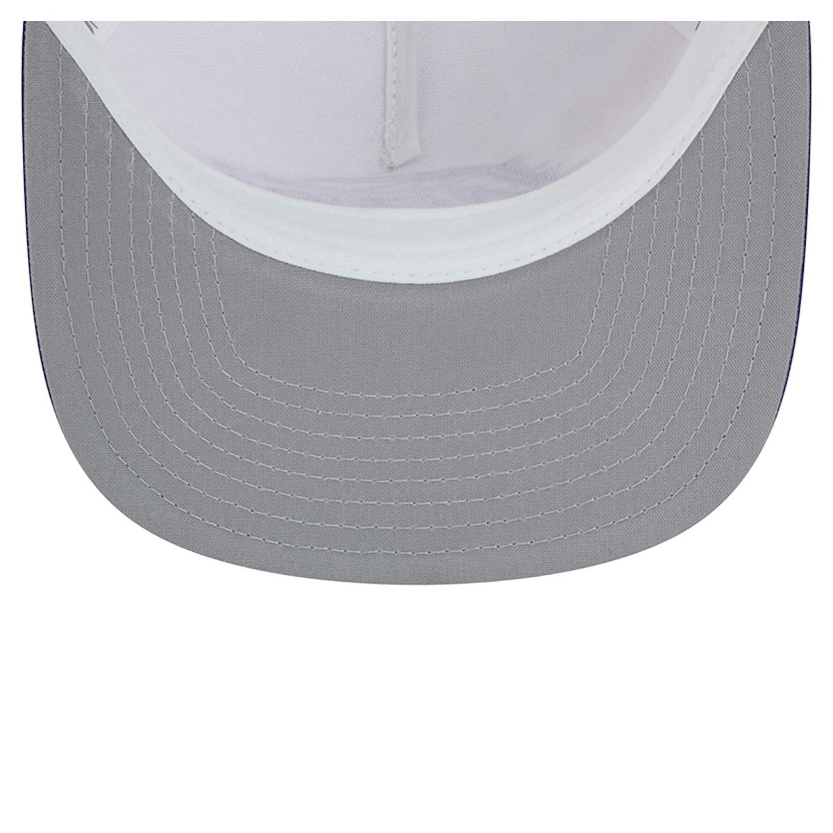 Los Angeles Lakers Dip-Dye 9FIFTY A-Frame Trucker Snapback Hat - White/Purple | New Era shop