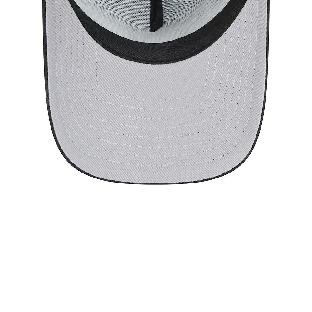 Jacksonville Jaguars New Era Women's Peace & Love Trucker 9FORTY Adjustable Hat - Black online