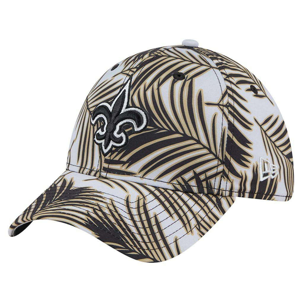 New Orleans Saints New Era Palms 39THIRTY Flex Hat - Gray for sale
