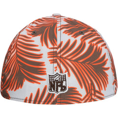 Cleveland Browns New Era Palms 39THIRTY Flex Hat - Gray for sale