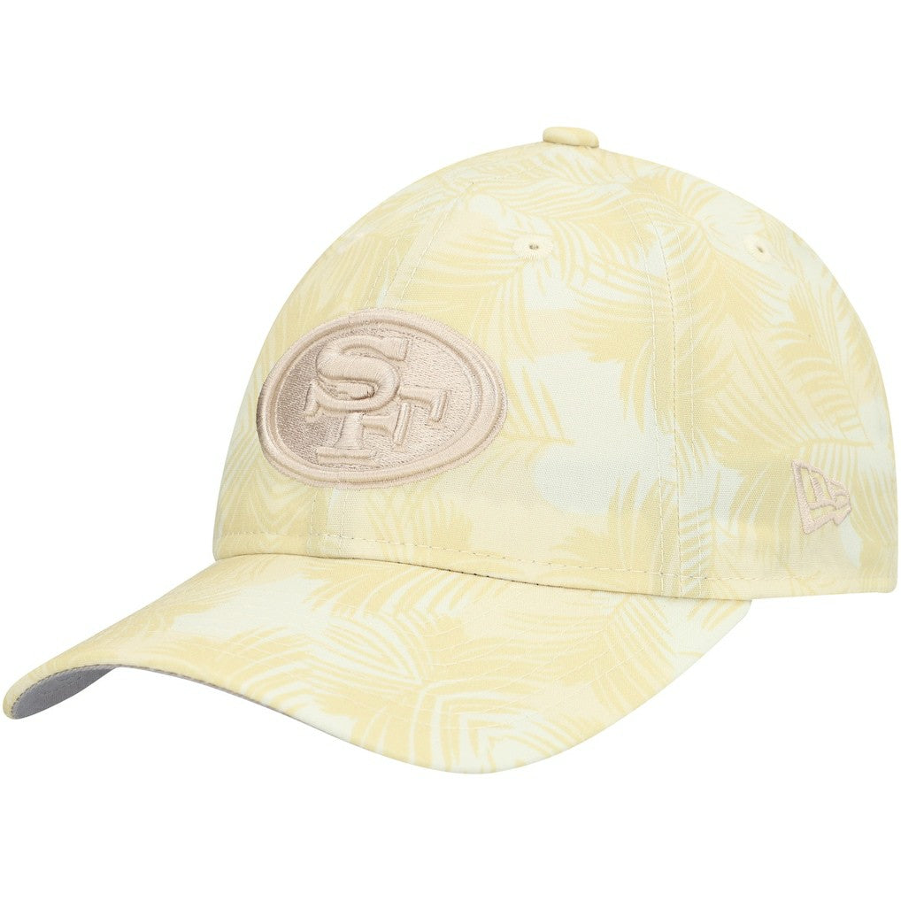 San Francisco 49ers New Era Women's Frond 9TWENTY Adjustable Hat - Cream on sale