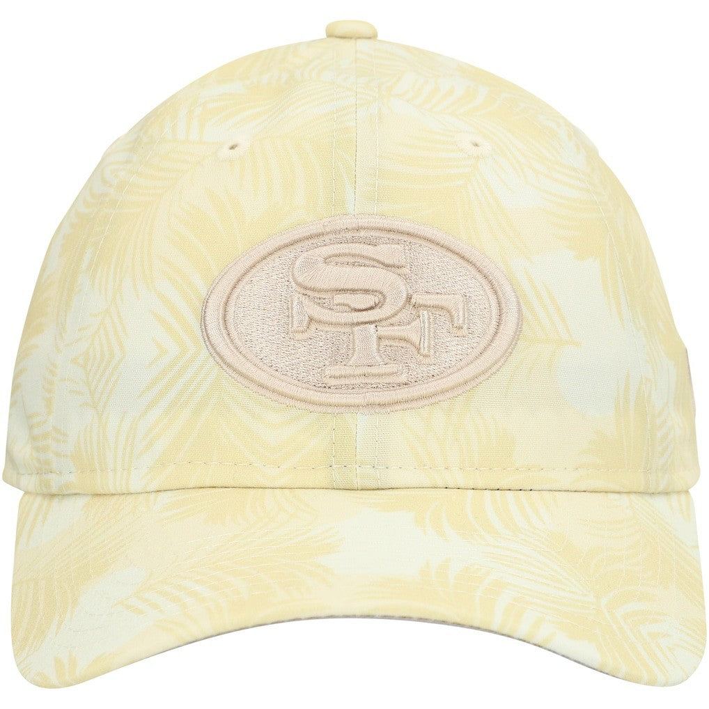 San Francisco 49ers New Era Women's Frond 9TWENTY Adjustable Hat - Cream on sale