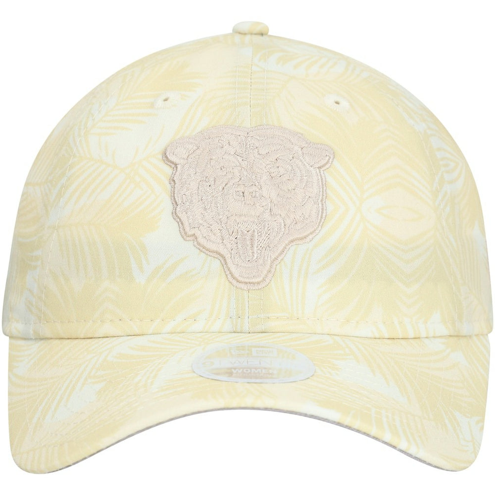 Chicago Bears New Era Women's Frond 9TWENTY Adjustable Hat - Cream for sale