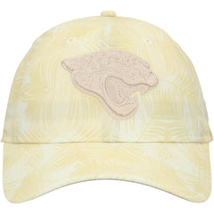 Jacksonville Jaguars New Era Women's Frond 9TWENTY Adjustable Hat - Cream on sale