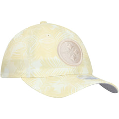 Pittsburgh Steelers New Era Women's Frond 9TWENTY Adjustable Hat - Cream outlet