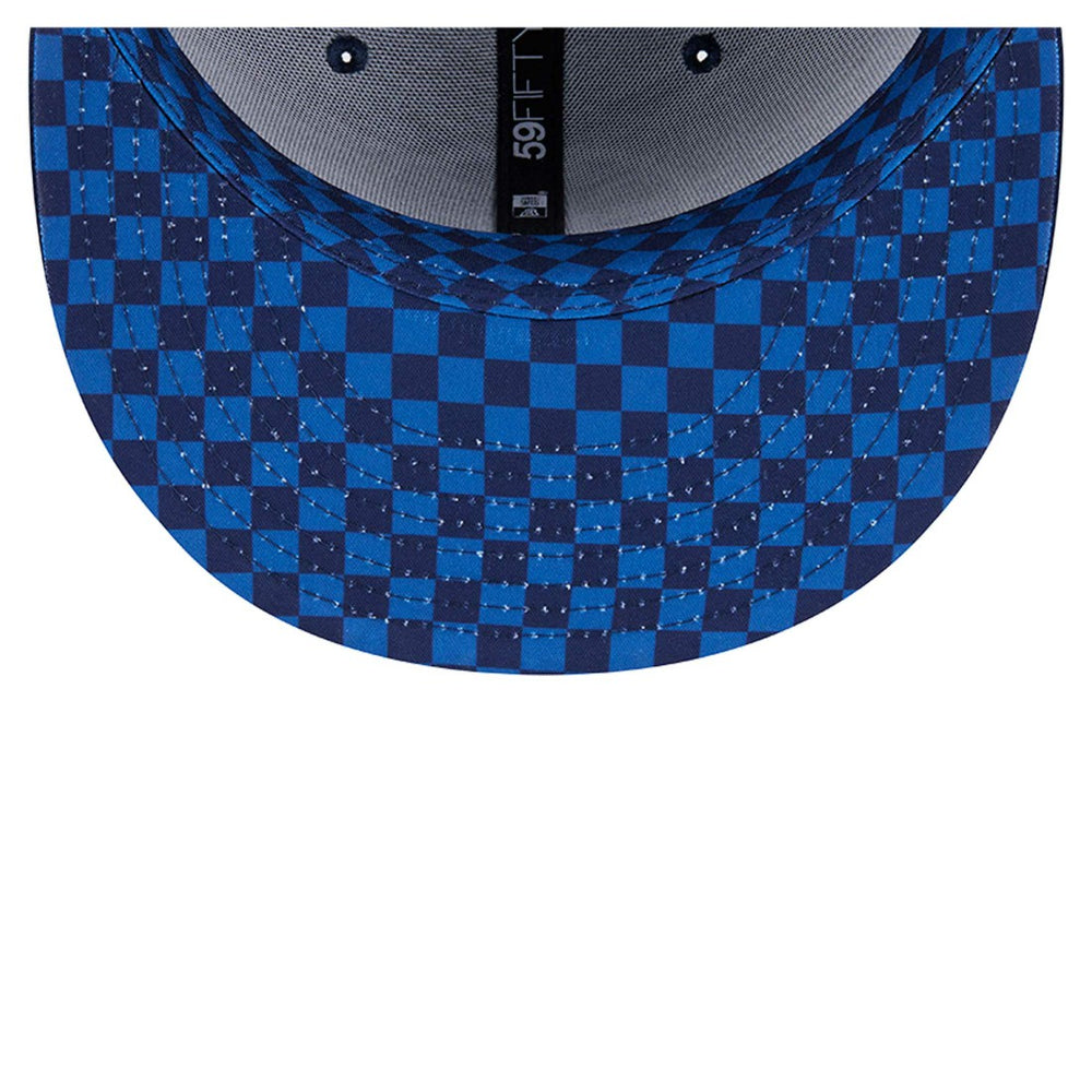 Tennessee Titans New Era Checkered 59FIFTY Fitted Hat - Navy online
