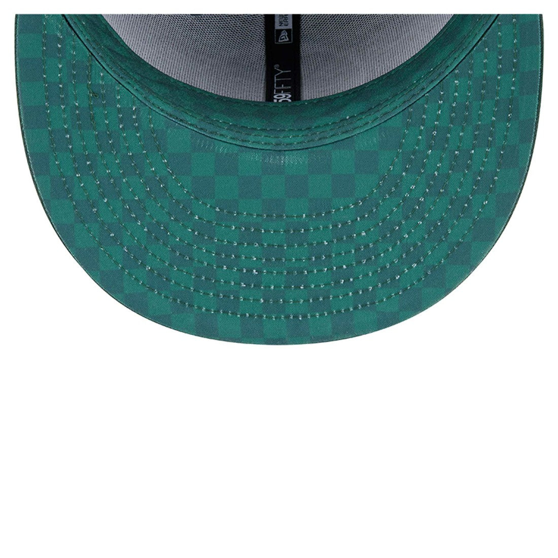 Green Bay Packers New Era Checkered 59FIFTY Fitted Hat - Green on sale