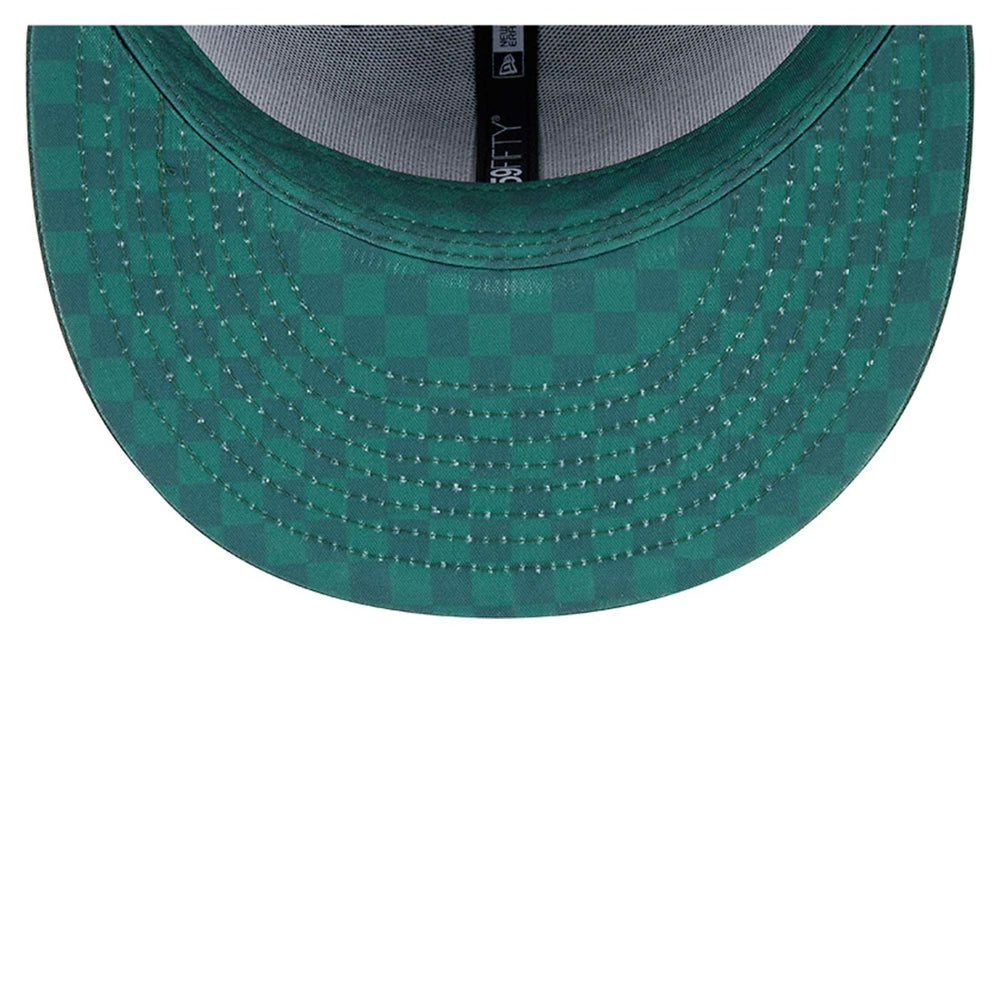 Green Bay Packers New Era Checkered 59FIFTY Fitted Hat - Green on sale