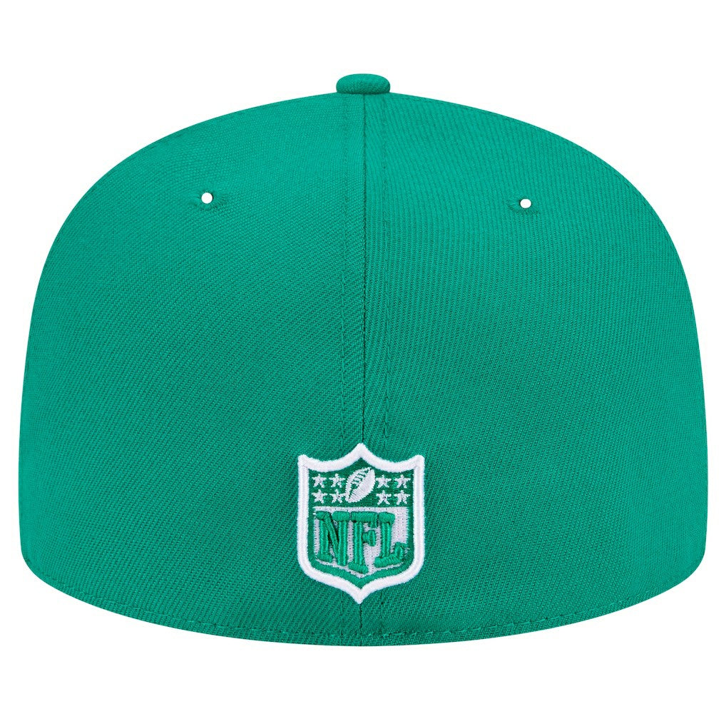Philadelphia Eagles New Era Checkered 59FIFTY Fitted Hat - Kelly Green for sale