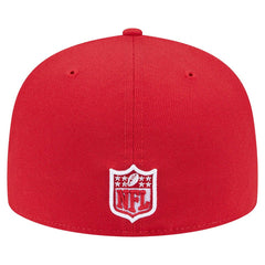 San Francisco 49ers New Era Checkered 59FIFTY Fitted Hat - Scarlet on sale