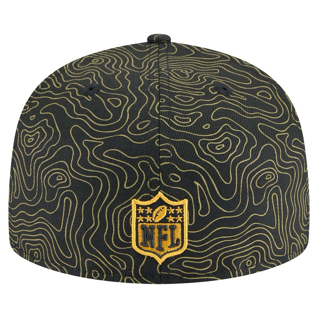 Pittsburgh Steelers New Era Geo 59FIFTY Fitted Hat - Black discount