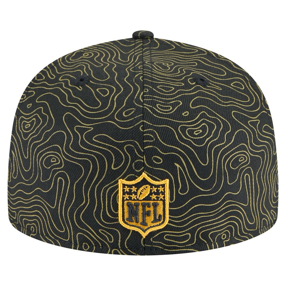 Pittsburgh Steelers New Era Geo 59FIFTY Fitted Hat - Black discount