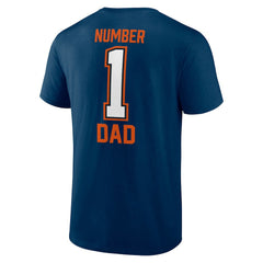 Chicago Bears Father's Day #1 Dad T-Shirt - Navy outlet