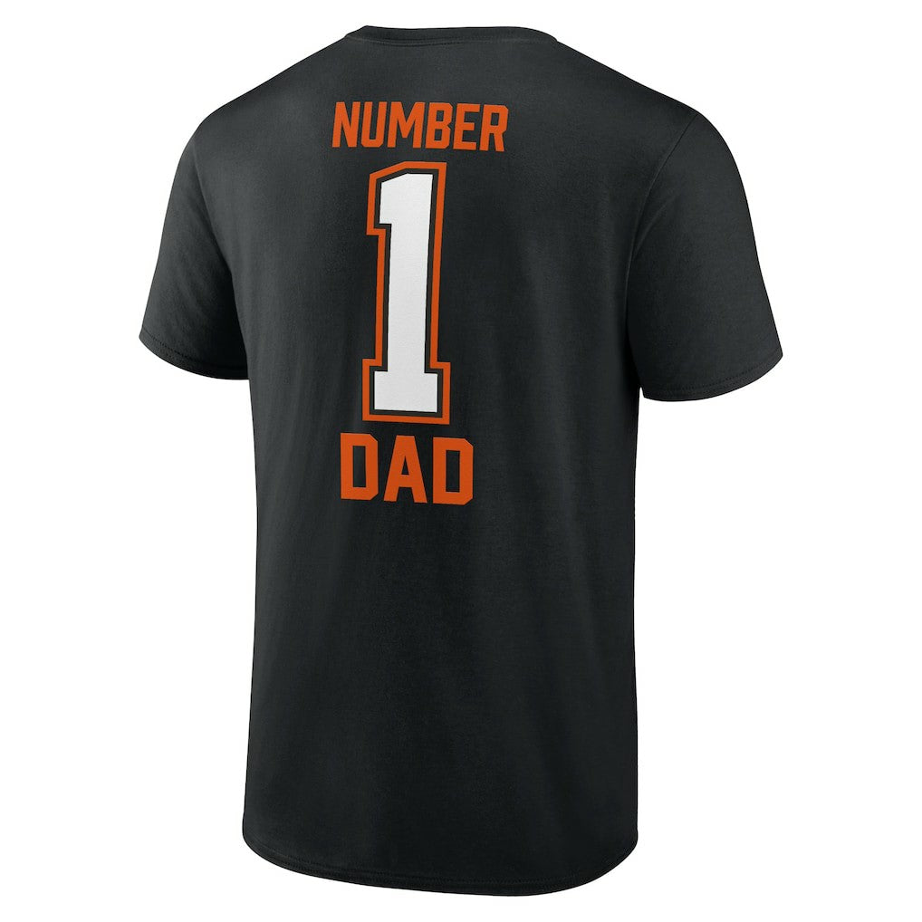 Cincinnati Bengals Father's Day #1 Dad T-Shirt - Black for sale