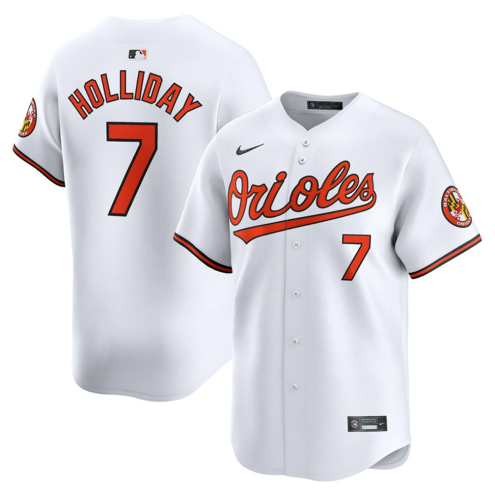 Jackson Holliday Baltimore Orioles Home Limited Player Jersey - White | Nike