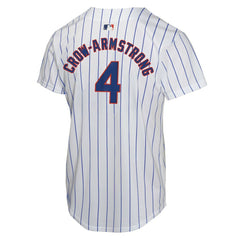 Pete Crow-Armstrong Chicago Cubs Youth Home Game Player Jersey - White | Nike