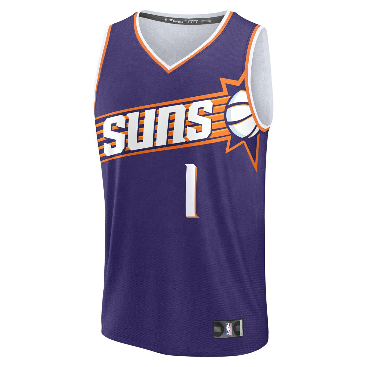 Devin Booker Phoenix Suns Fast Break Replica Player Jersey - Icon Edition - Purple | Fanatics for sale