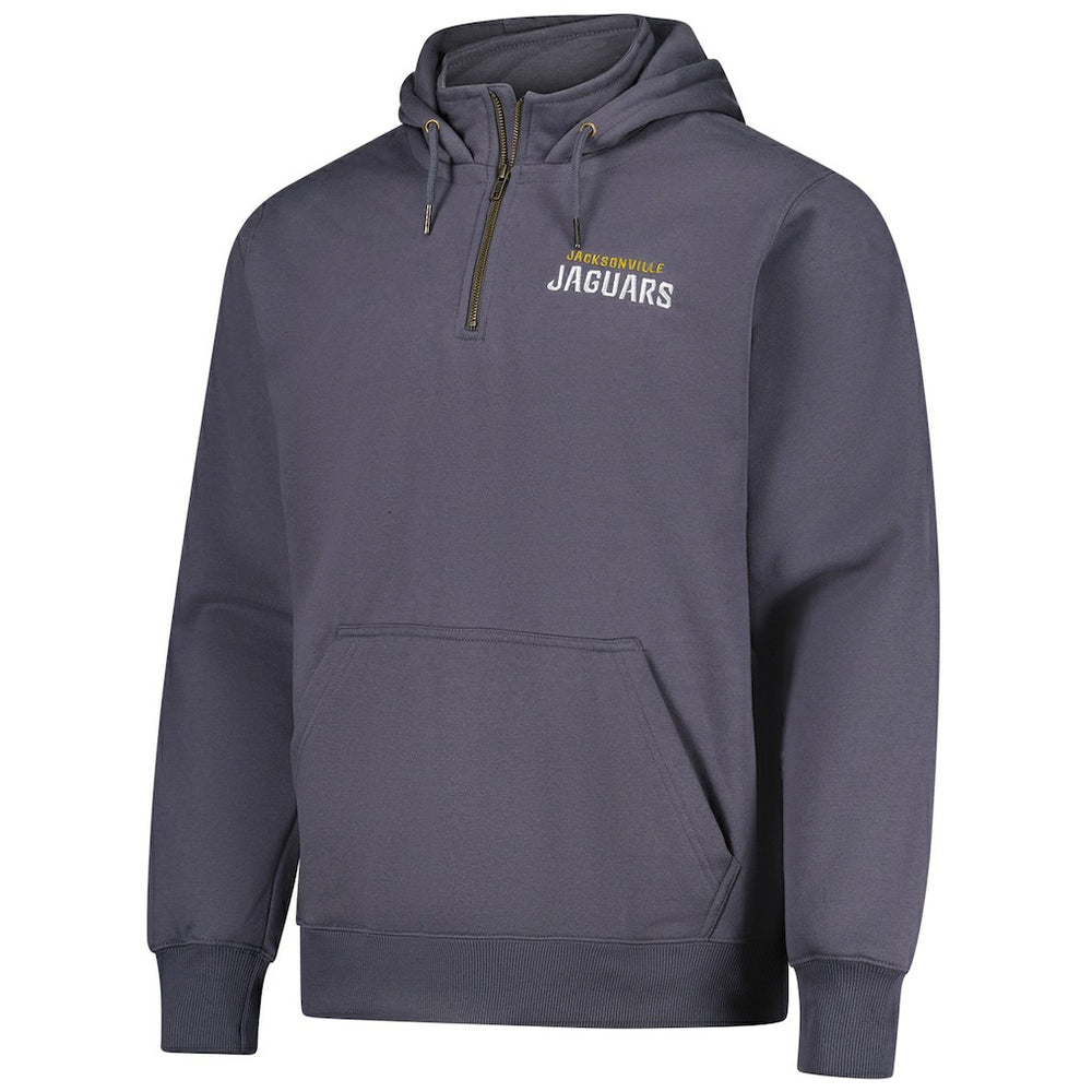 Jacksonville Jaguars Dunbrooke Unisex Defender Quarter-Zip Hoodie - Graphite sale
