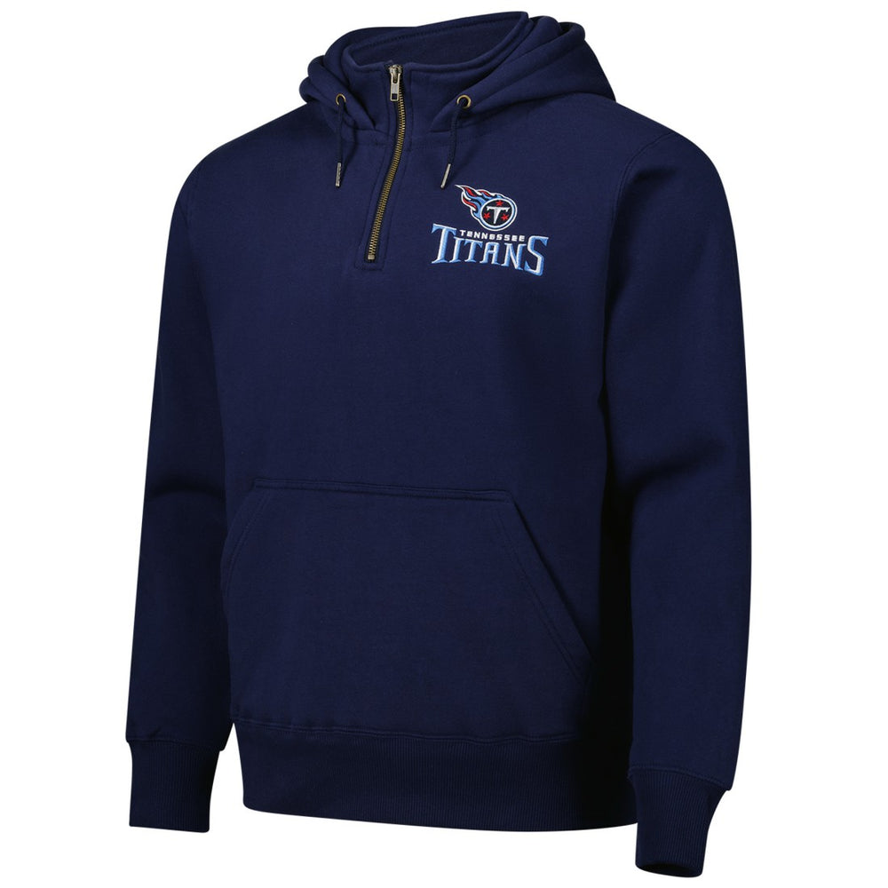 Tennessee Titans Dunbrooke Unisex Defender Quarter-Zip Hoodie - Navy for sale