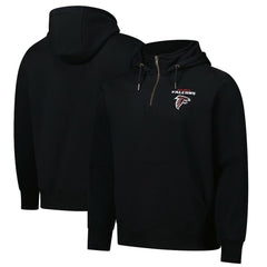 Atlanta Falcons Dunbrooke Unisex Defender Quarter-Zip Hoodie - Black online