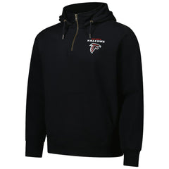 Atlanta Falcons Dunbrooke Unisex Defender Quarter-Zip Hoodie - Black online