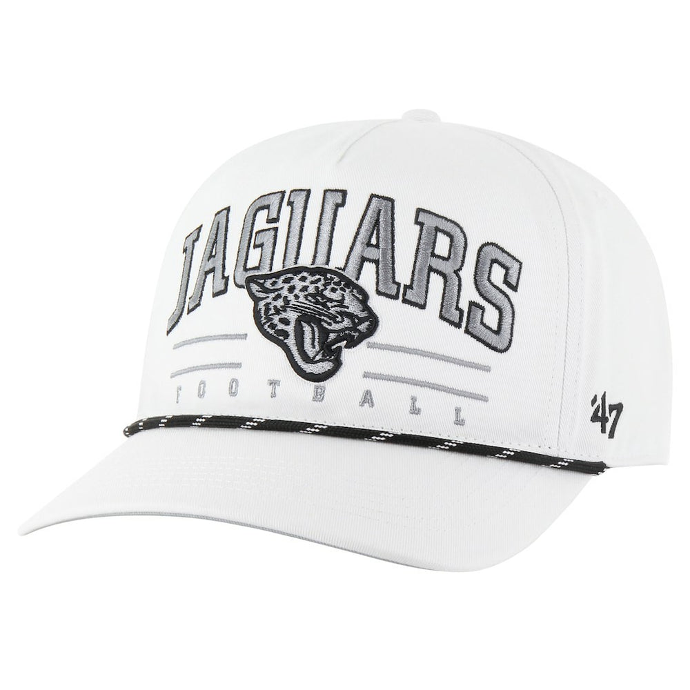 Jacksonville Jaguars '47 Roscoe Speckle Adjustable Hat - White on sale