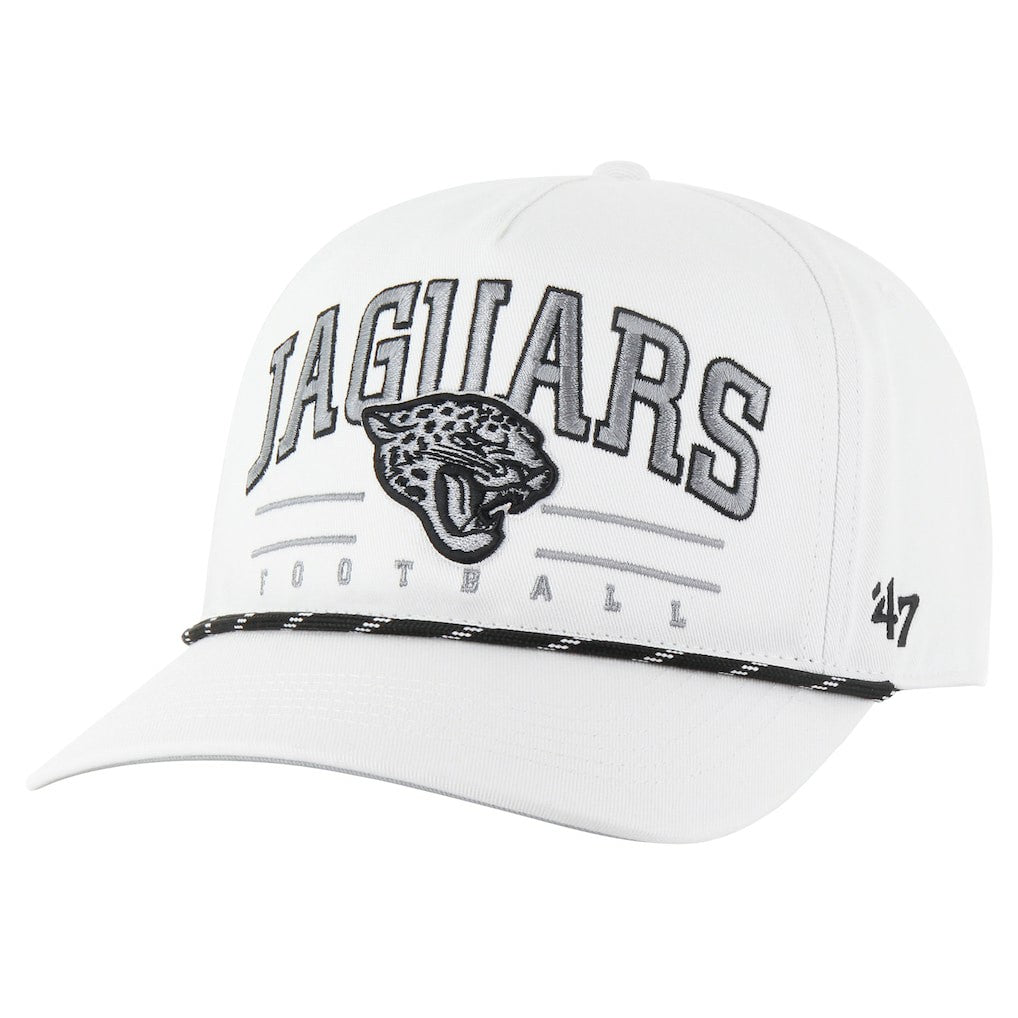 Jacksonville Jaguars '47 Roscoe Speckle Adjustable Hat - White on sale