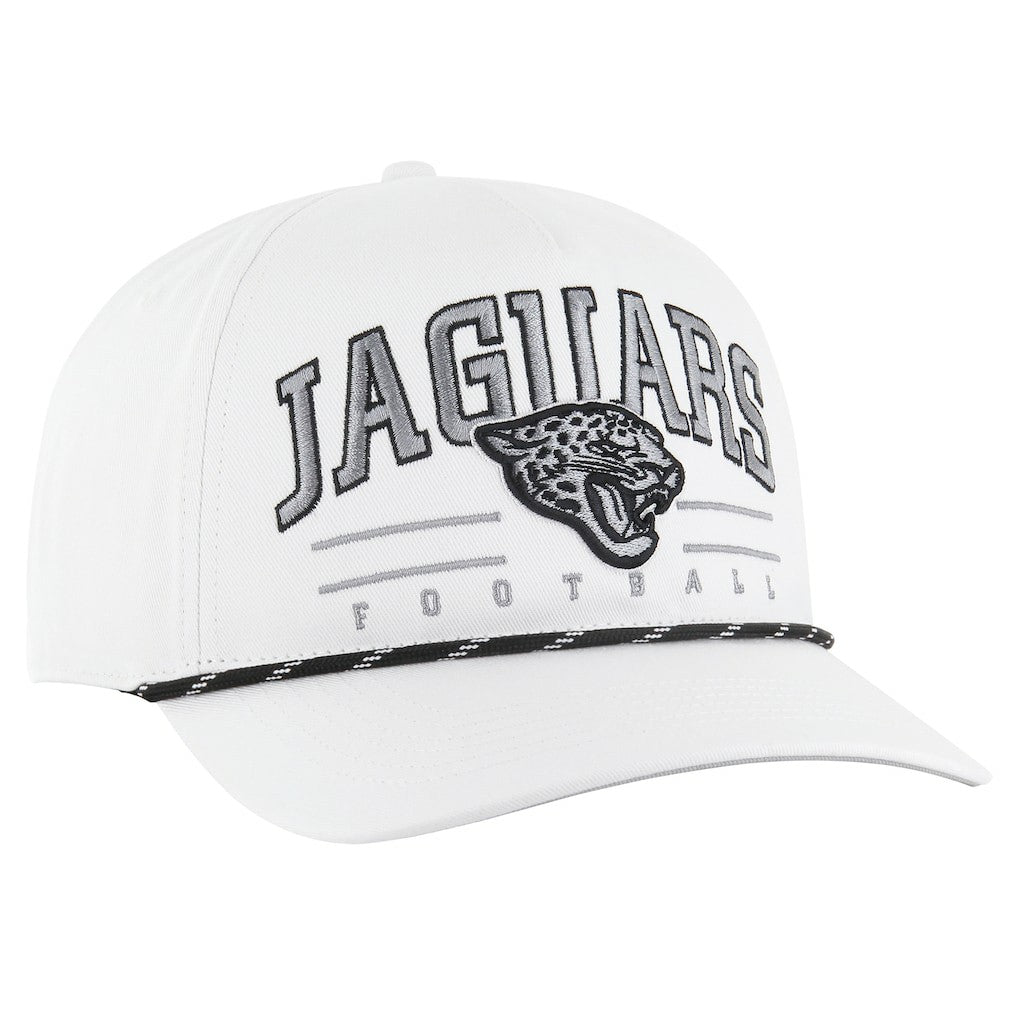 Jacksonville Jaguars '47 Roscoe Speckle Adjustable Hat - White on sale