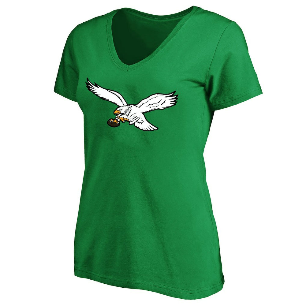 Saquon Barkley Philadelphia Eagles Women's Plus Size Fair Catch Name & Number Scoop Neck T-Shirt - Kelly Green for sale