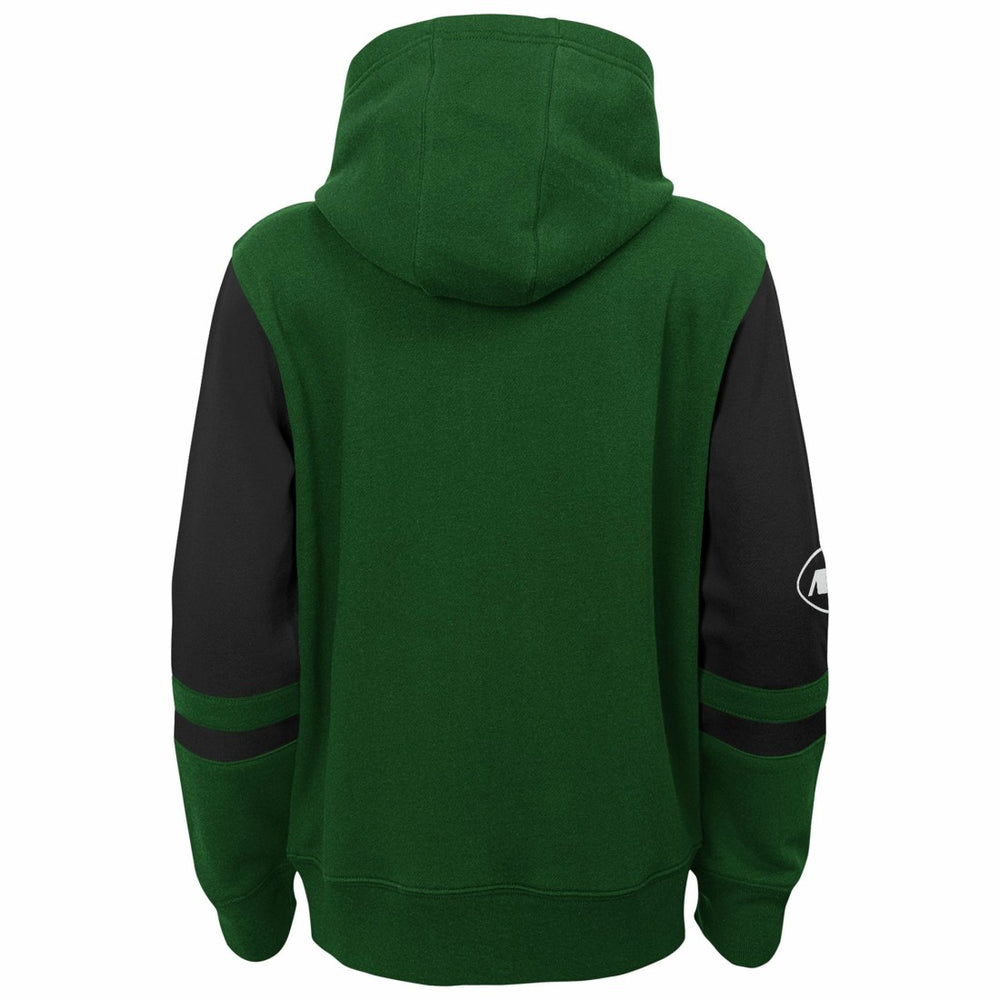 New York Jets Youth Stadium Color-Block Full-Zip Hoodie - Green online