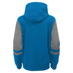 Detroit Lions Preschool Stadium Color Block Full-Zip Hoodie - Blue outlet