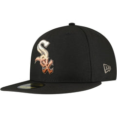 Chicago White Sox Dune Gradient Side Patch 59FIFTY Fitted Hat - Black | New Era