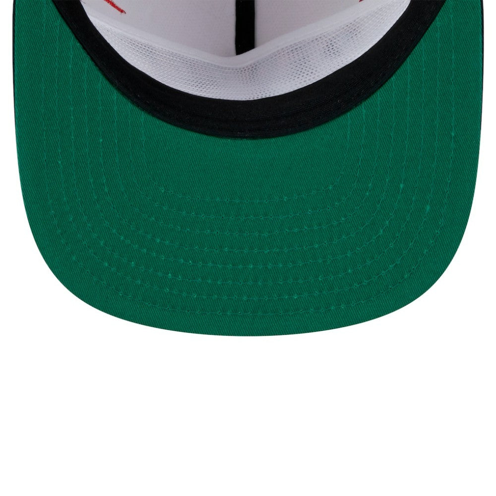 Boston Red Sox Iron Golfer Snapback Hat - Cream | New Era