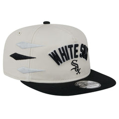 Chicago White Sox Iron Golfer Snapback Hat - Cream | New Era