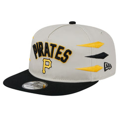 Pittsburgh Pirates Iron Golfer Snapback Hat - Cream | New Era